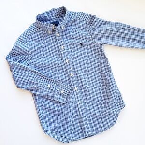 Boy Ralph Lauren Plaid Buttondown